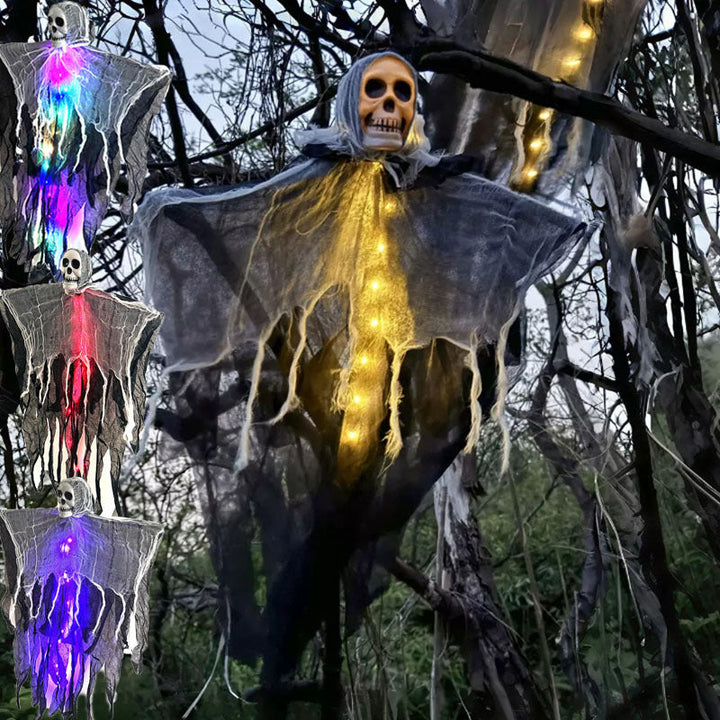 Skanto | Halloween Henge Dekorasjon – Grøss 85cm i Ulike Farger