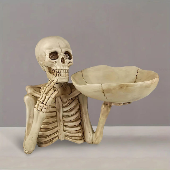 GhoulBowl Hodeskallebolle – Har Halloween godteribolle og gothisk dekorasjon | Skanto