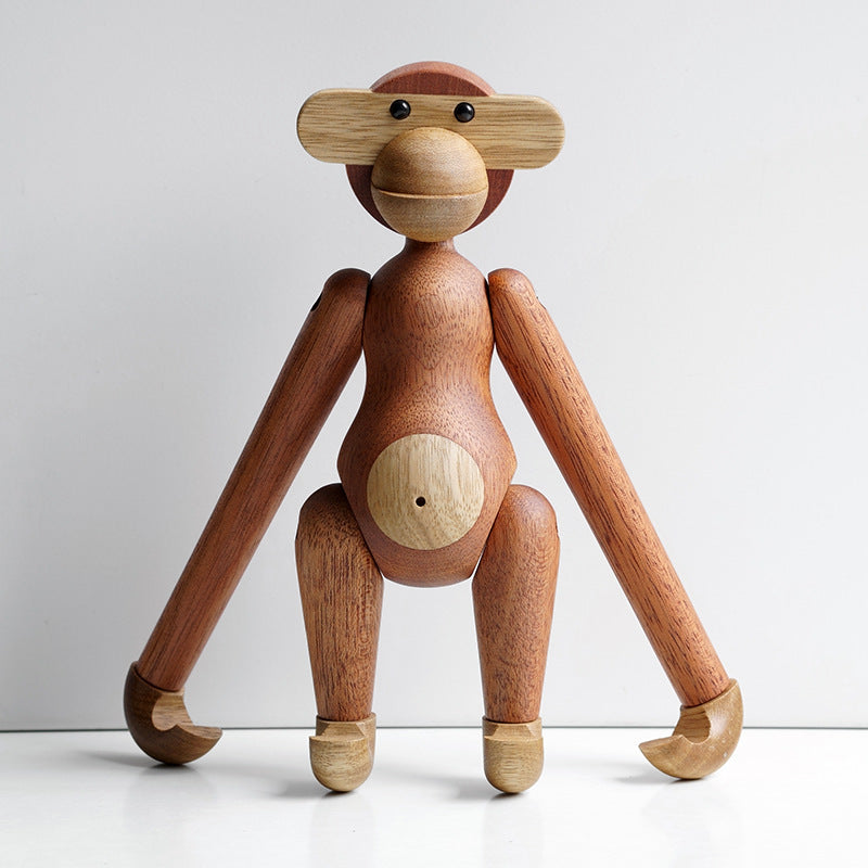 Skanto | Cheeky Monkey Solid Wood Ornament