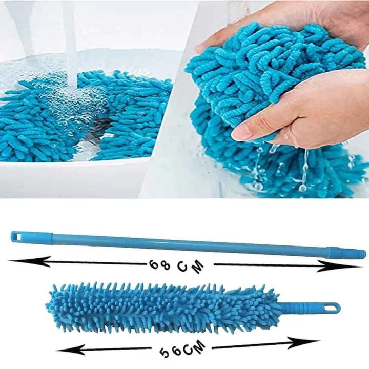 Fleksibel Mikrofiber Duster med Langt Håndtak Skanto