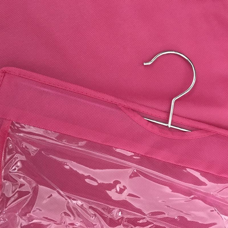 Skanto | Hengende Handy Handbag Organizer 6 Lommer Gjennomsiktig Oppbevaring Garderobe
