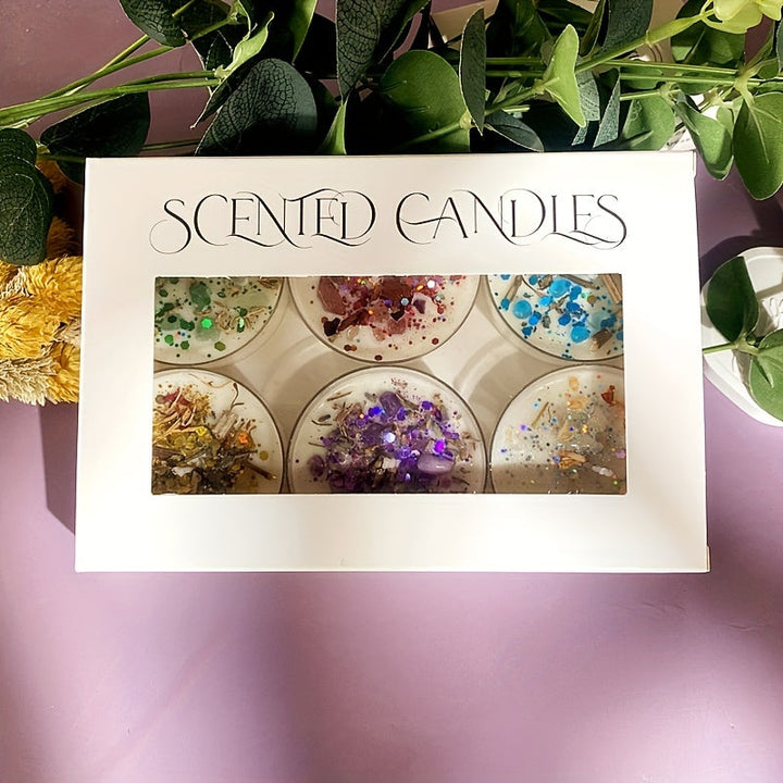Skanto | ScentedGem - Luksuriøse krystall-infuserte blomsterlys