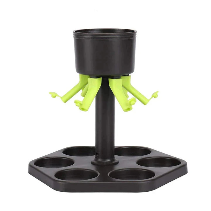 6 Shot Glass Dispenser Likør Drikkeverktøy Bar Tilbehør | Skanto