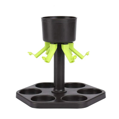 6 Shot Glass Dispenser Likør Drikkeverktøy Bar Tilbehør | Skanto