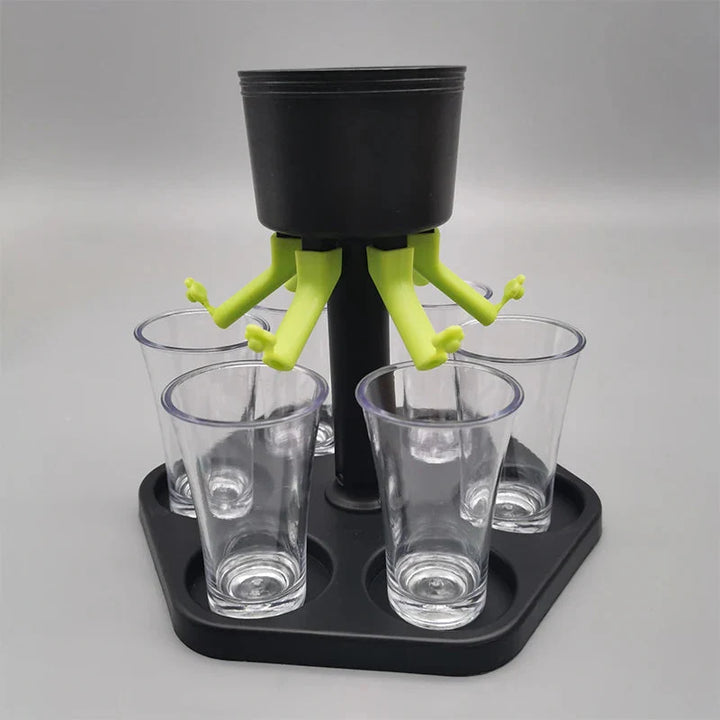 6 Shot Glass Dispenser Likør Drikkeverktøy Bar Tilbehør | Skanto