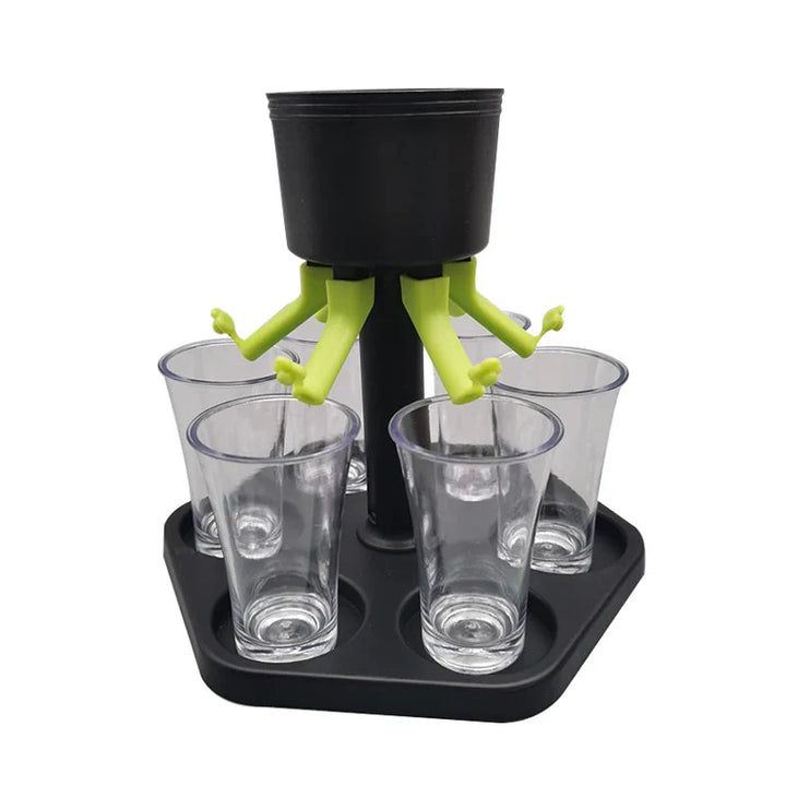 6 Shot Glass Dispenser Likør Drikkeverktøy Bar Tilbehør | Skanto