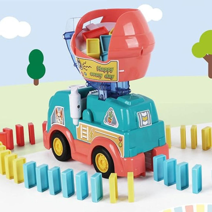 ColorDash Truck - Automatisk dominobrikkelegger Skanto