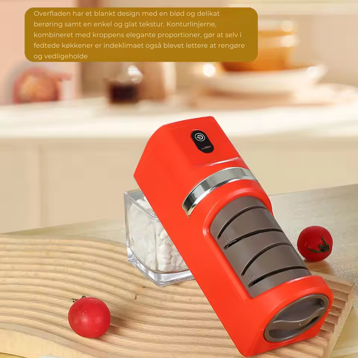Elektrisk knivsliper med batteri 1200mAh | Skanto