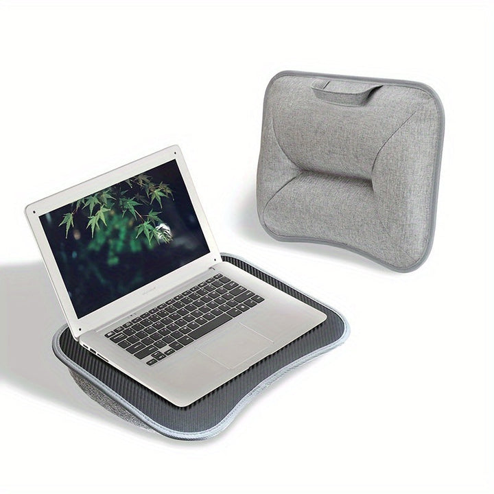 Skanto | Bærbart Laptopbord med Myk Bunn – For Seng, Sofa, og På Farten