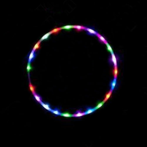 Skanto | LED Lys Glønn i Mørket Hula Hoop