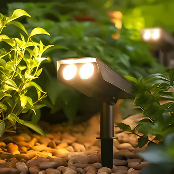 Skanto | Vanntett LED Sol Multi-zoom Spot Lys Landskapsbelysning RGB