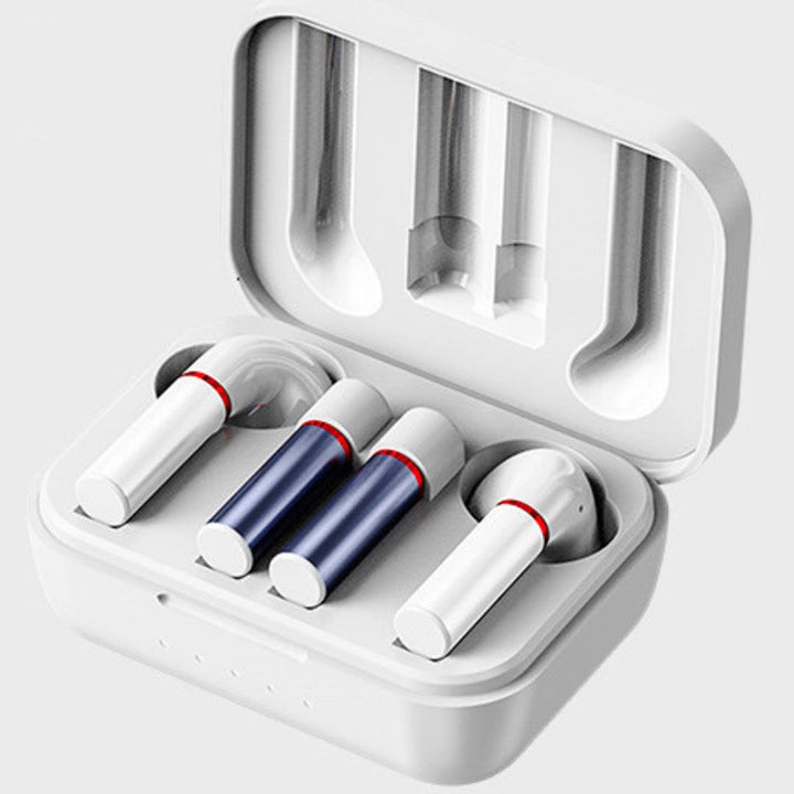 Skanto | Magnetiske trådløse In-ear Bluetooth 5.0 ørepropper, med utskiftbart magnetisk batteri, for sport, studier, samtaler