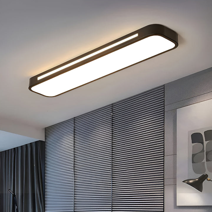 Rektangulær Taklampe – Klare Linjer & Moderne Design | Perfekt for Stue og Spisekrok | Skanto