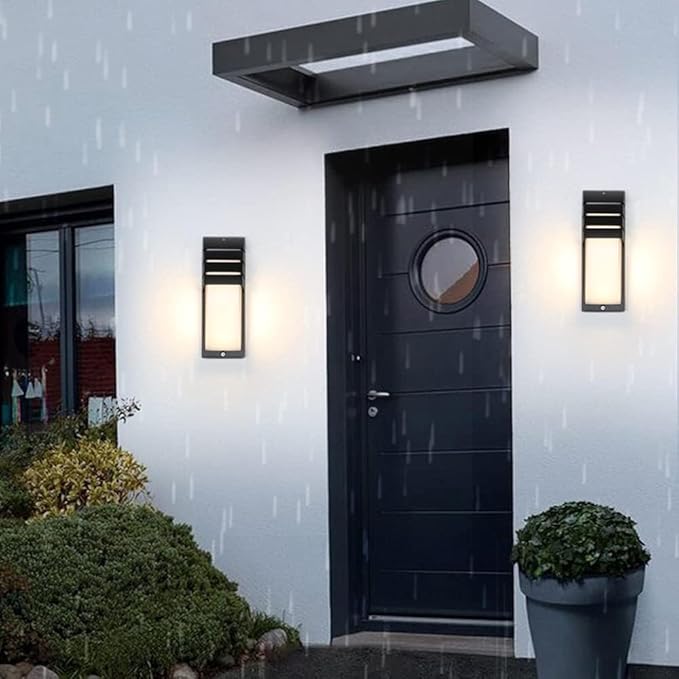 Skanto | Led Utendørs Vegglampe Med Menneskelig Bevegelsessensor