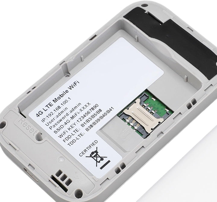 Skanto | 4G LTE USB WiFi Hotspot Modem med 300Mbps hastighet og 3000mAh batteri – Netvora
