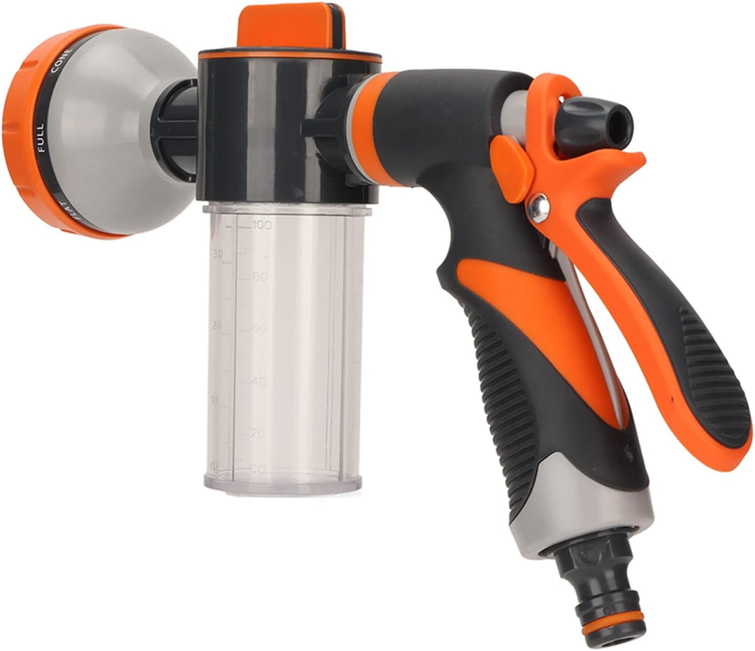 Frendorf | Hage Vanning Skum Sprayer 8 Moduser Høytrykk Hånddusj