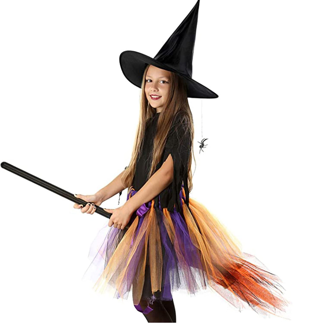 Skanto | Halloween Heks Besen Plast Fest Rekvisitt