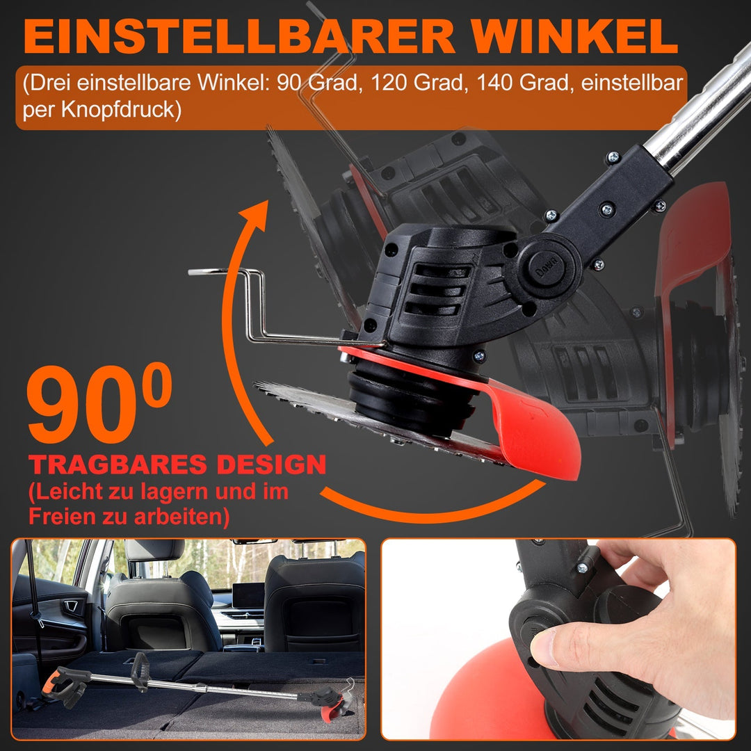 Batteri Gressklipper 21V 8000 RPM | Skanto