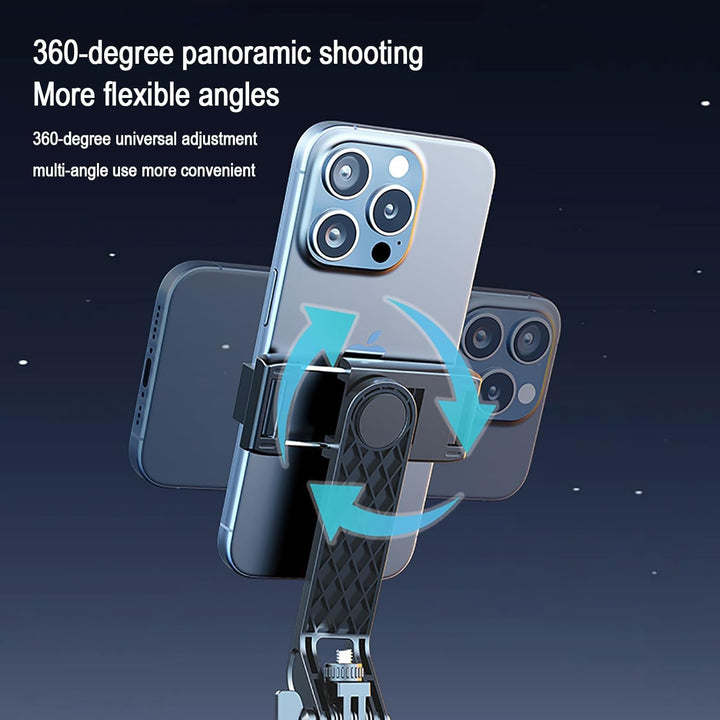 Skanto | 70" Sammenleggbar Bluetooth Quad-Pod Selfie Stativ