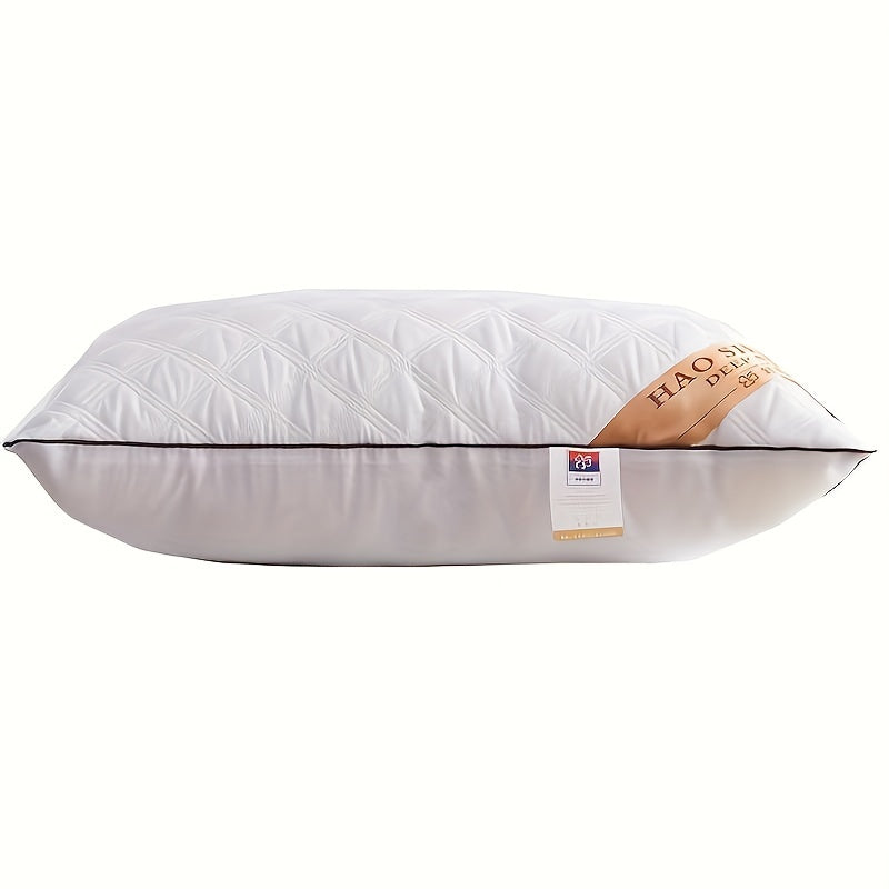 LuxurySoft - Ekstra Lang Hypoallergenisk Pute for Rygg- og Side-sovende, Myk og Pustende, Maskinvaskbar | Skanto