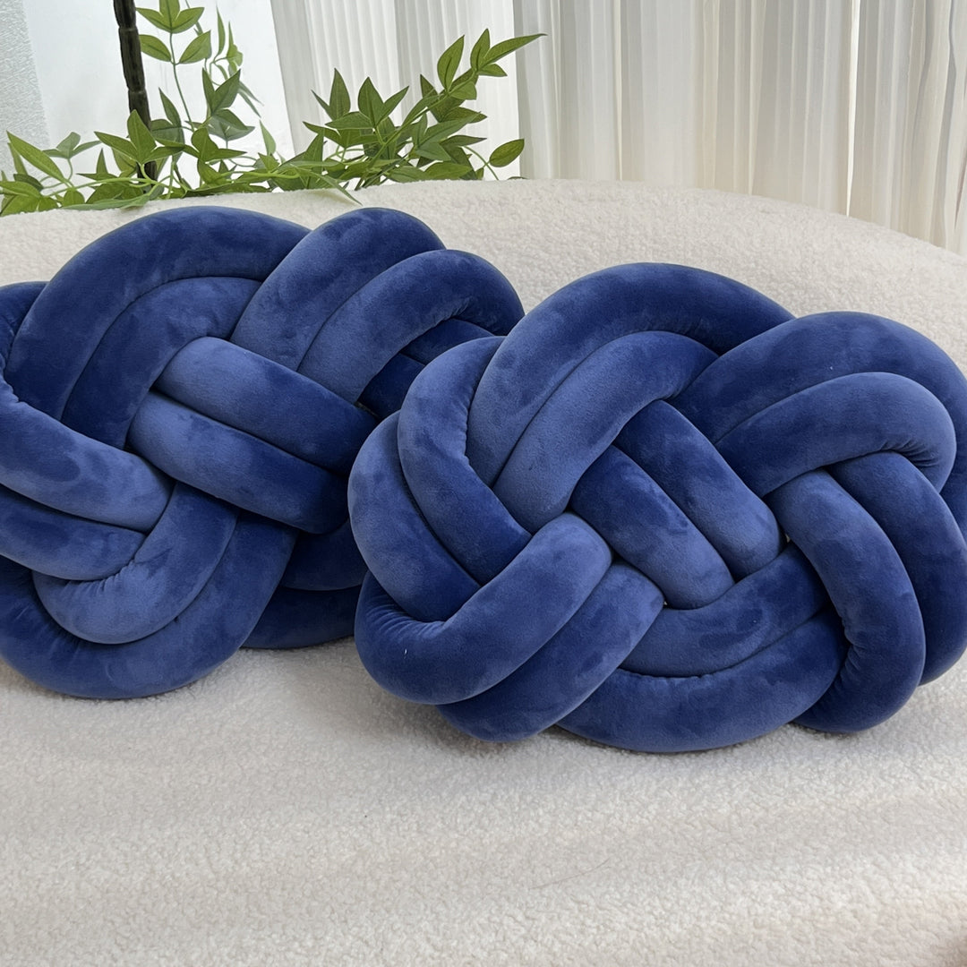 CozyPlush Set med 2 Plush Dekorative Puter – Myk Eleganse for Ditt Hjem Skanto