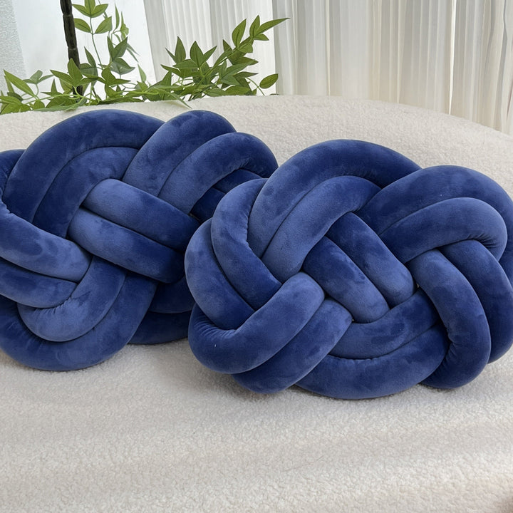 CozyPlush Set med 2 Plush Dekorative Puter – Myk Eleganse for Ditt Hjem Skanto