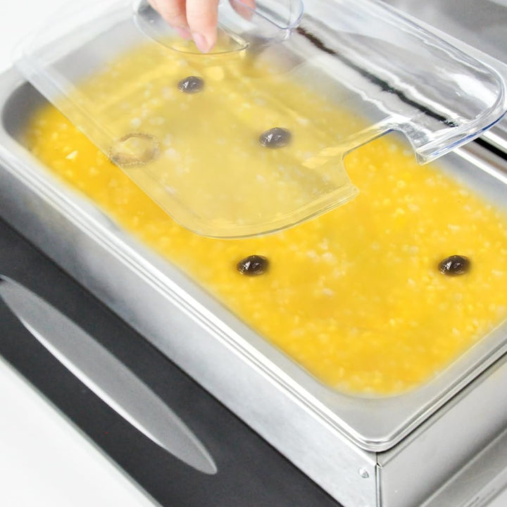 Skanto | Elektrisk Buffet Matvarmer med 3 × 2,5L Fat & Temperaturkontroll – Valtero