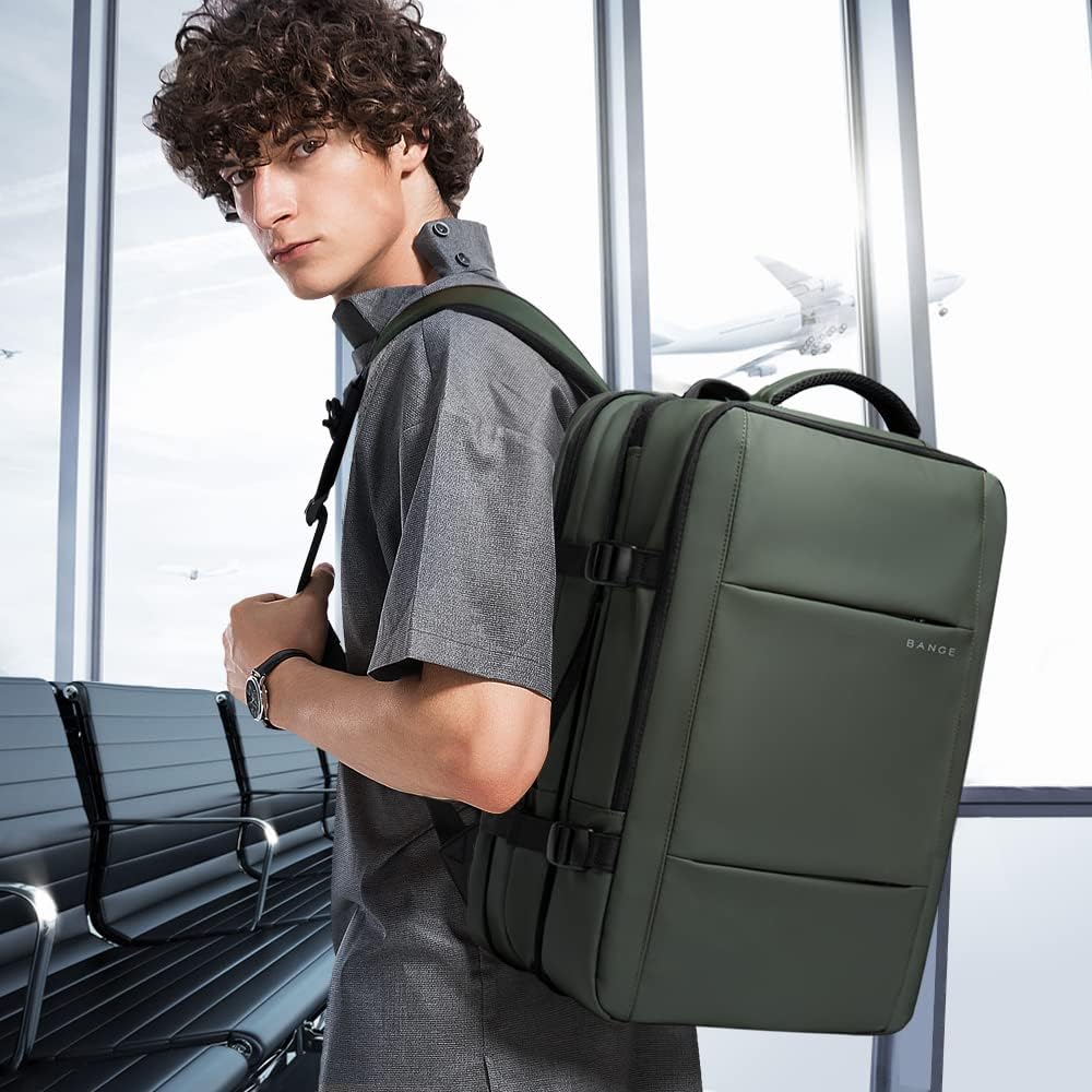 Utvidbar 26–45L Vanntett Reise Ryggsekk med Laptoplomme & Duffelbærer | Skanto