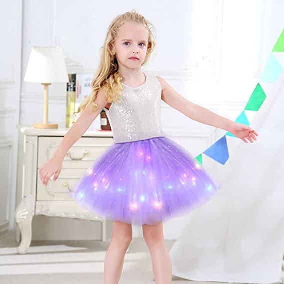 Skanto | Magisk & Glødende LED Tulle Skirt