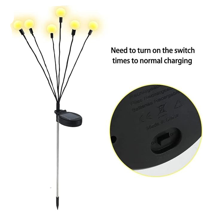 Skanto | Flytende solcelle hagelamper med ildflueeffekt – FireGlow