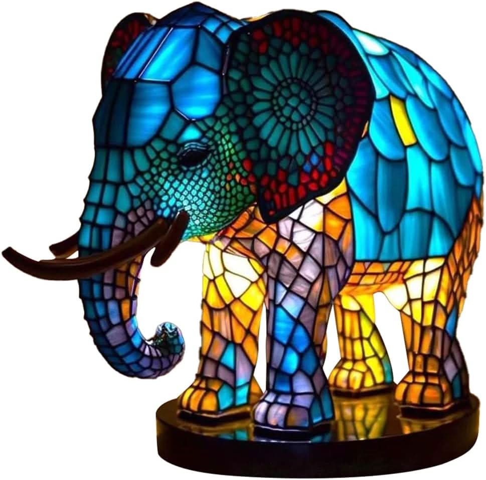 Skanto | LED Hundebordlampe – Moderne Harpikdesign