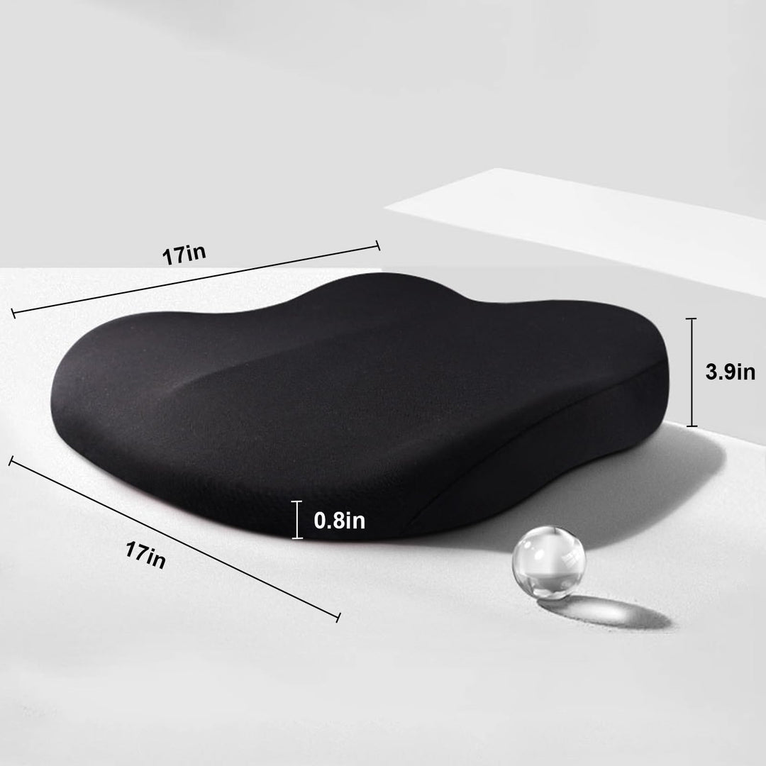 SitComfort Ergonomisk Setekube for Bil og Kontor – Bedre Setehøyde og Holdning | Skanto
