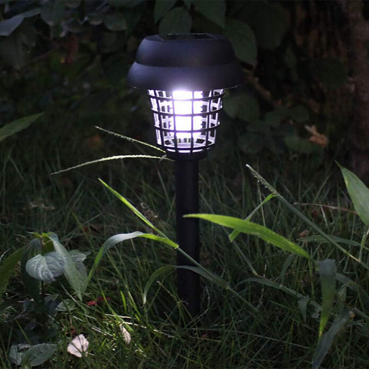 Skanto | Sol Insektdreper med LED Lys – Vanntett Hagebelysning for Myggavvisning