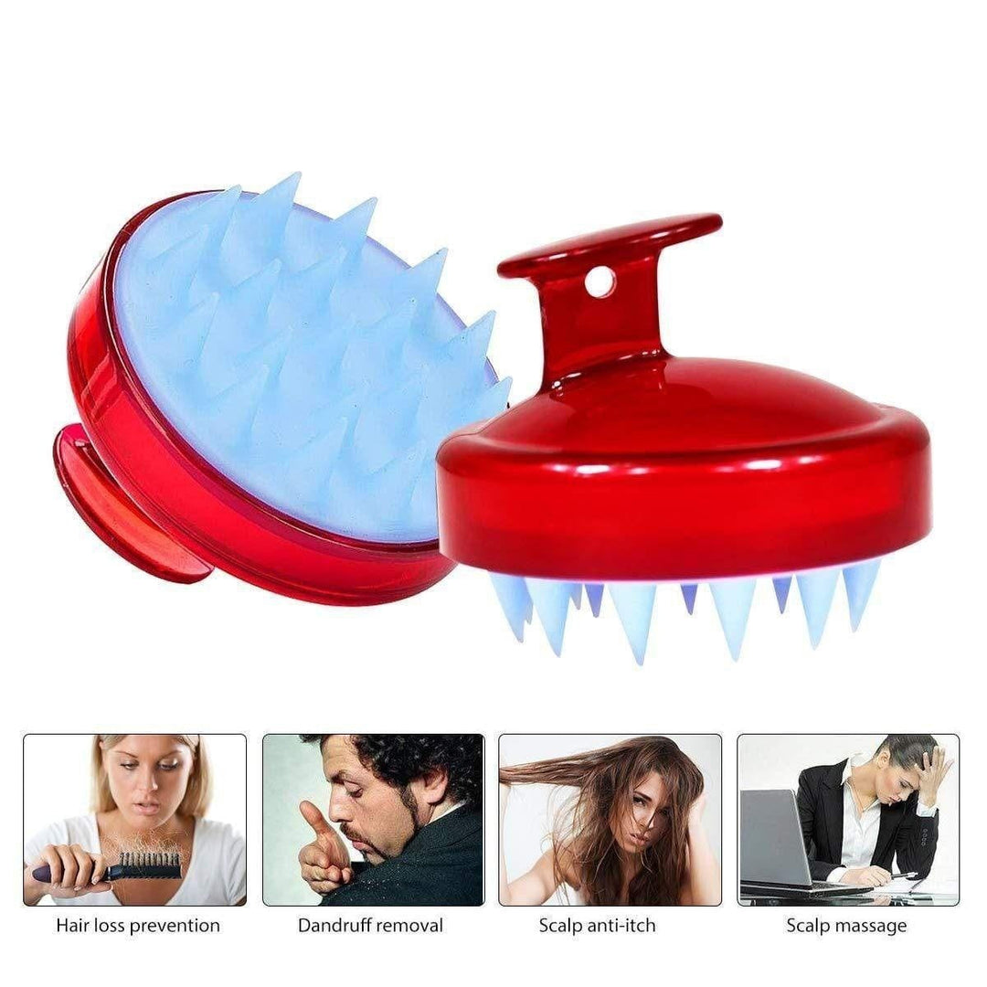 Exfolierende silikon shampoobørste | Skanto