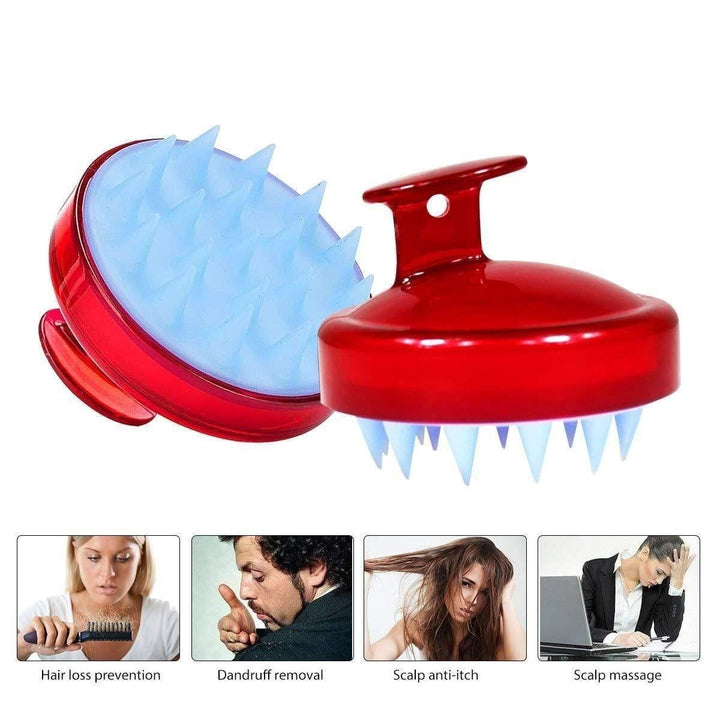 Exfolierende silikon shampoobørste | Skanto
