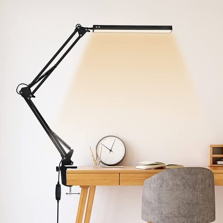 LED Skrivebordslampe Klemme Lys Dimmbar 10W | Skanto
