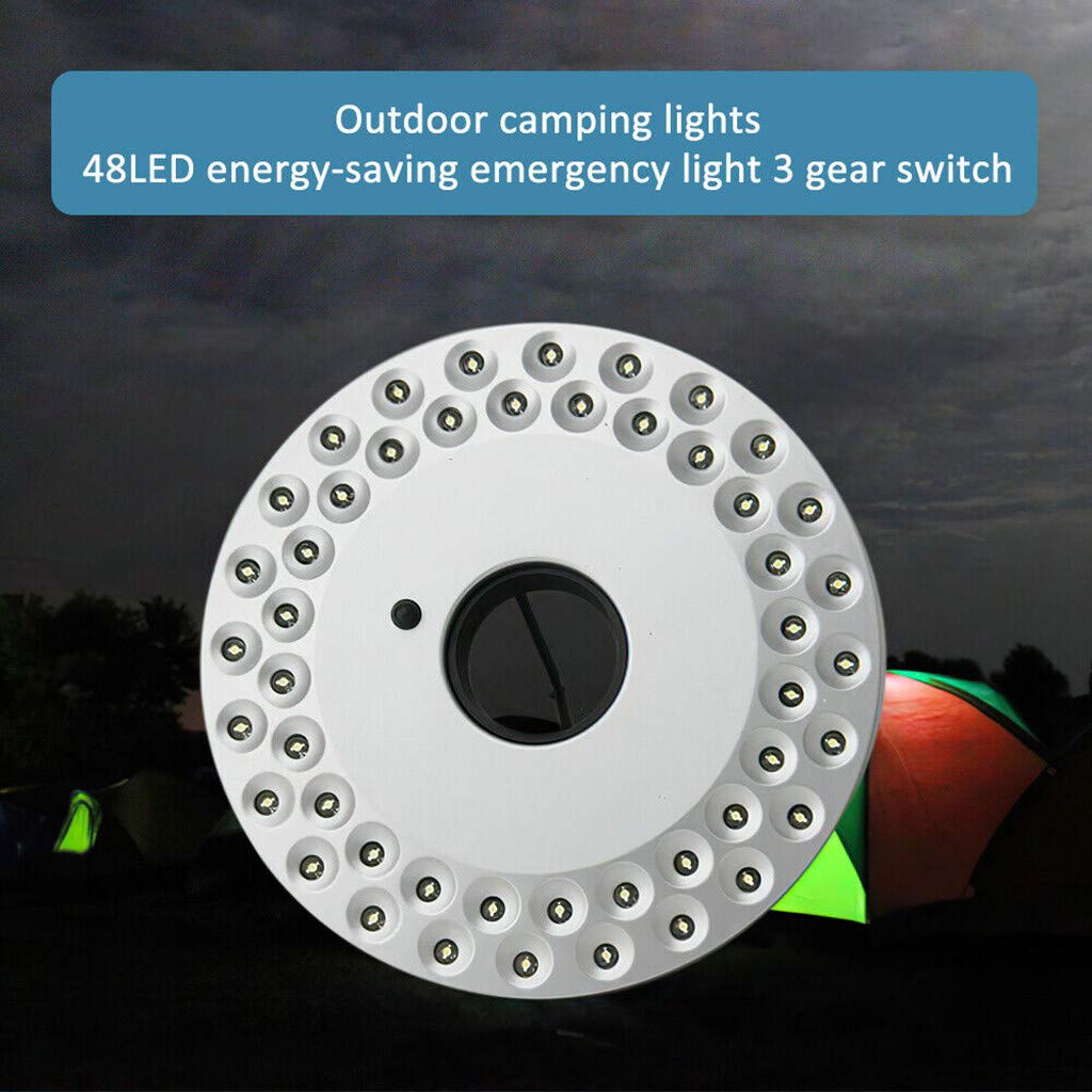 Skanto | Solar LED Campinglampe – Bærbar, hengende teltlampe for utendørsaktiviteter