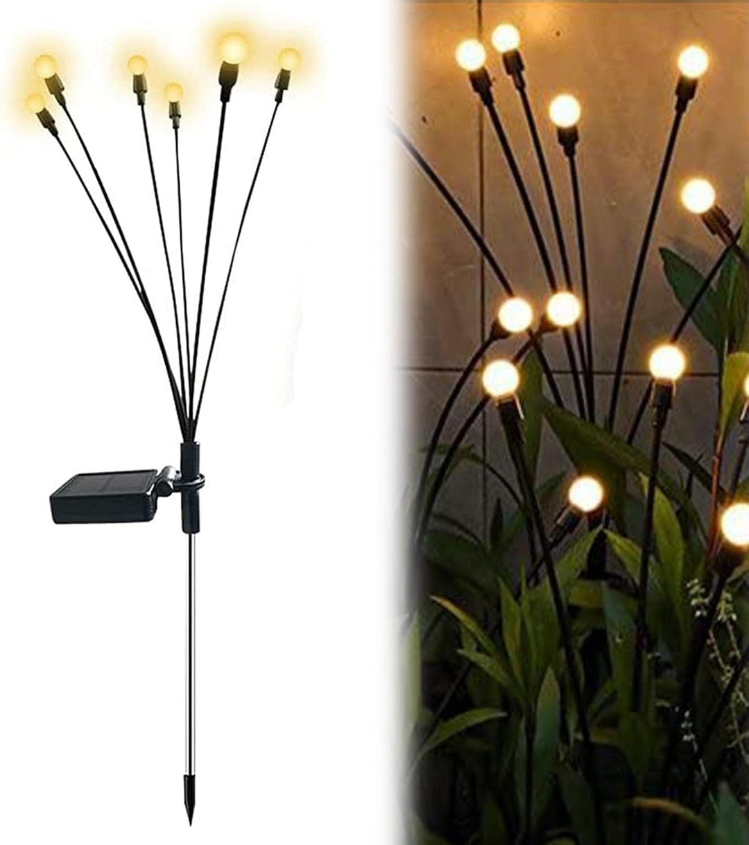 Skanto | Flytende solcelle hagelamper med ildflueeffekt – FireGlow