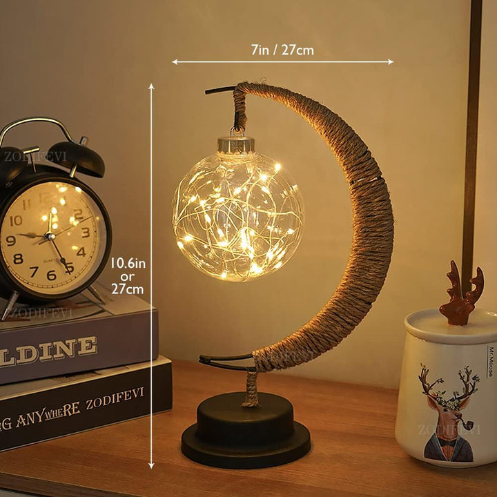 Skanto | Bordlampe LED Måneskinn for Soverom