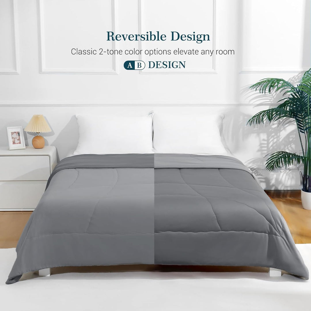 Ultra Soft Cloudy 3D Cooling Comforter  Extreme Q Max 0.5-Grå | Skanto