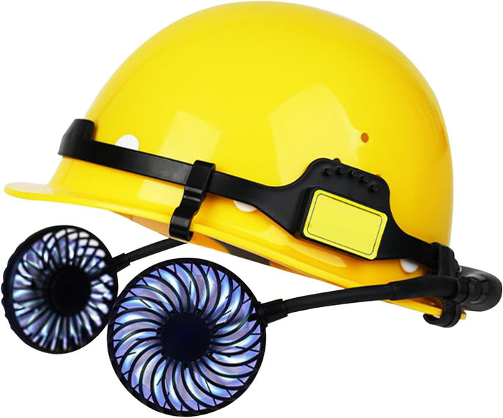 Skanto | Ventilated Construction Helmet with Adjustable Cooling Fan – Biniveil