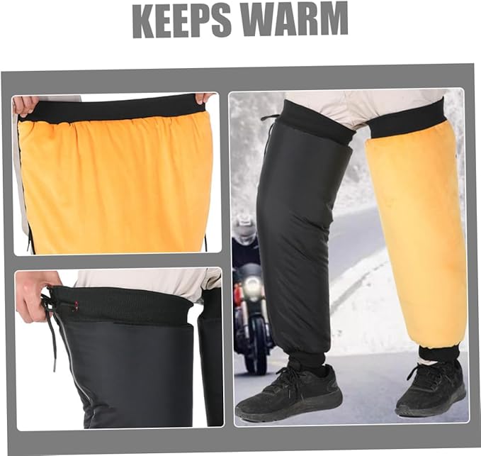 Skanto | Varme Kne Legg Armstrømper - 1 Par