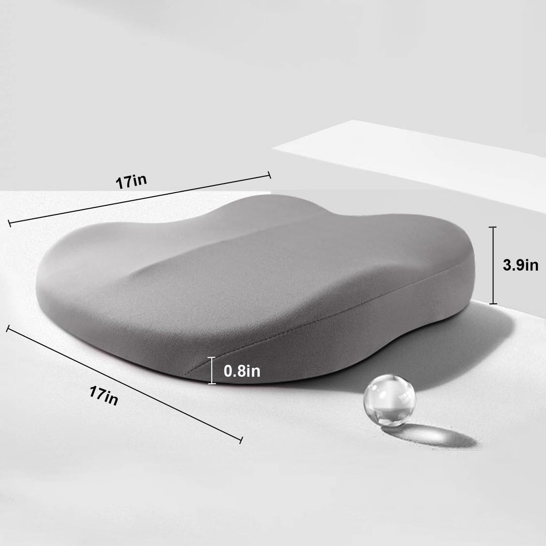 SitComfort Ergonomisk Setekube for Bil og Kontor – Bedre Setehøyde og Holdning | Skanto