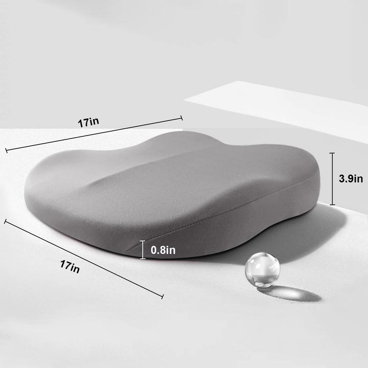 SitComfort Ergonomisk Setekube for Bil og Kontor – Bedre Setehøyde og Holdning | Skanto