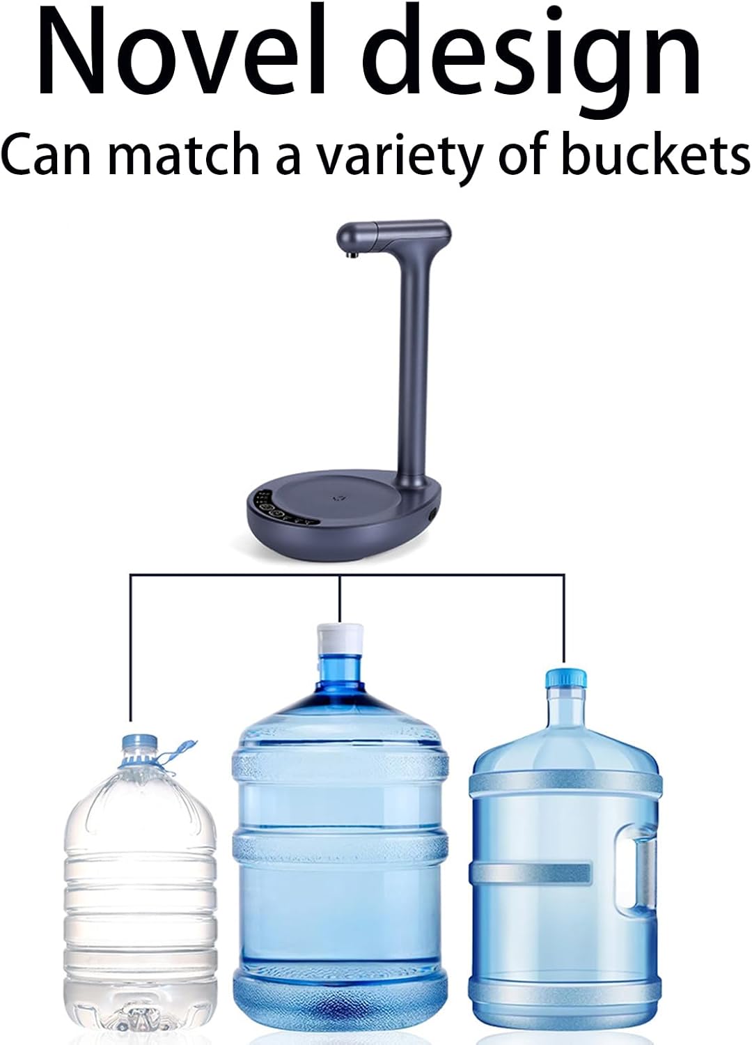 Frendorf | Elektrisk skrivebords vann dispenser 5-gallon pumpe – Aqualis