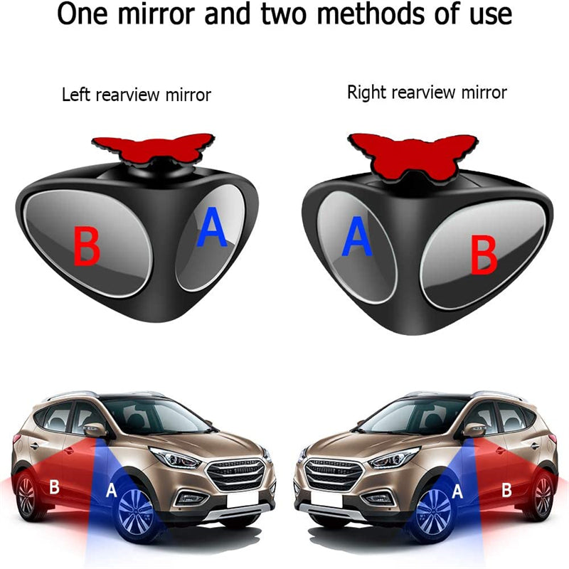 Skanto | 360° Rotatable Bil Blindsone Speil