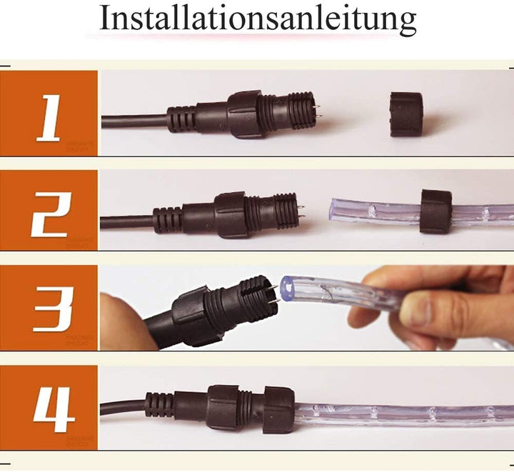 LED lysrør IP44 med timer 10m-50m | Skanto