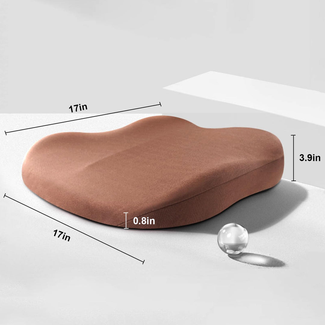 SitComfort Ergonomisk Setekube for Bil og Kontor – Bedre Setehøyde og Holdning | Skanto
