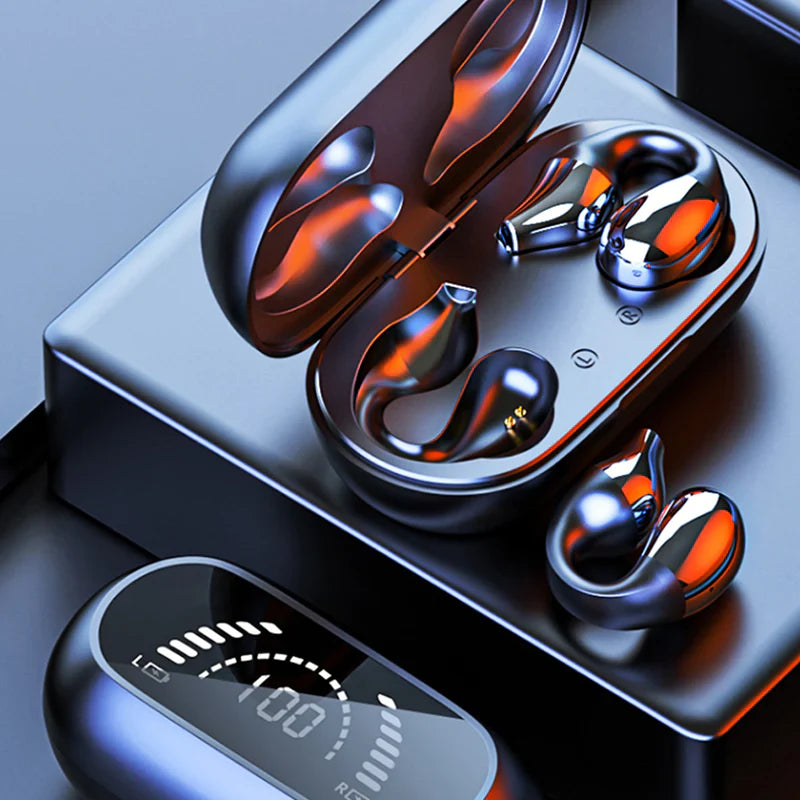 Trådløst Øreklips Bluetooth Hodesett Skanto