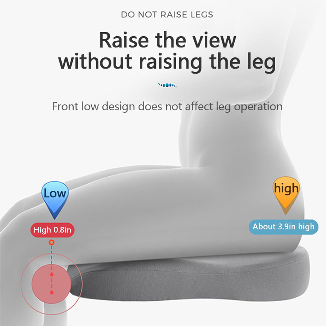 SitComfort Ergonomisk Setekube for Bil og Kontor – Bedre Setehøyde og Holdning | Skanto